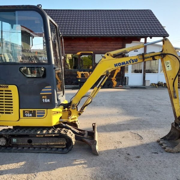 photo du produit Mini Pelle KOMATSU PC16R – Occasion 2007