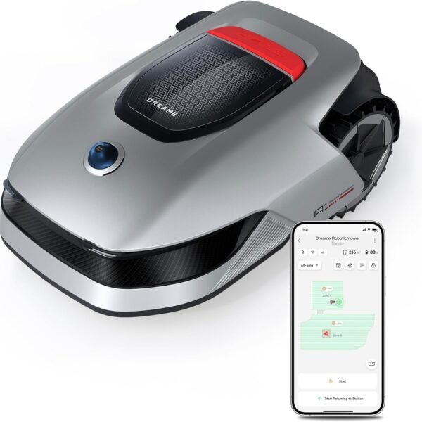 photo du produit Robot tondeuse Dreame A1 – Technologie sans fil