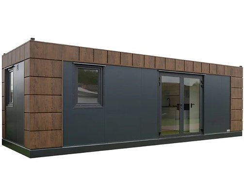 photo du produit Conteneur modèle Helsinki 8×3 mètres avec sanitaires