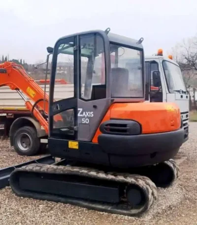 photo du produit Mini Pelle Airman Hitachi Zx50 – Occasion