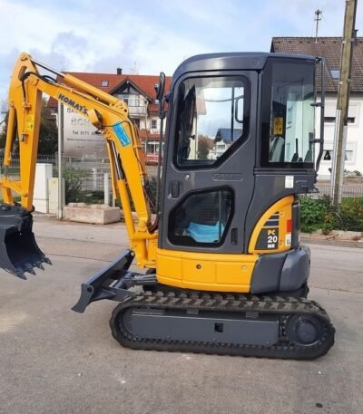 photo du produit Mini Pelle Komatsu PC 20 (2007) – 2T, 4700 Heures, Performances Fiables
