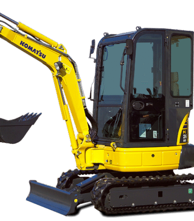photo du produit Komatsu PC26MR-3 (2013) – Mini Pelle 2,8T, 4132 Heures, 3 Godets Inclus
