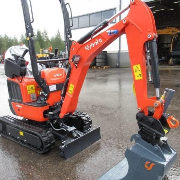 photo du produit Kubota U10-5 – Mini Pelle d’Occasion 1,1T – 2022 – 10 h – Pratiquement Neuve