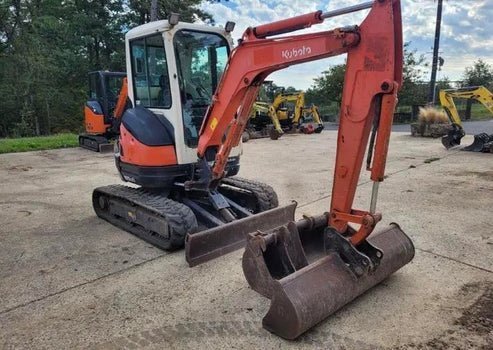 photo du produit Kubota U25-3 Occasion 2010 – Mini Pelle 2,6T avec 3 Godets