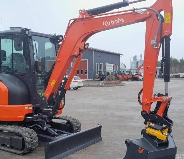 photo du produit Mini Pelle Kubota U36-4 avec ROTO – Occasion 2022 – 3,6T