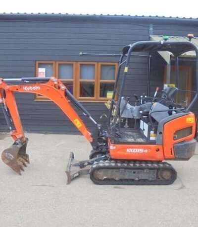 photo du produit Kubota KX 015-4 (2018) – 1,5T, 1394 Heures, 3 Godets, Excellente Condition