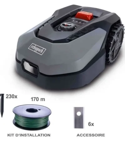 photo du produit Scheppach Robotcut – Robot Tondeuse Connecté, 900 m²
