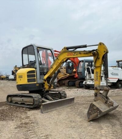 photo du produit Mini Pelle Wacker Neuson 28Z3 RD – 2009, 3200 h, 3 Godets