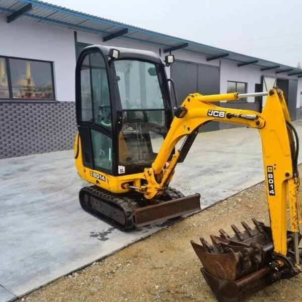 photo du produit Mini Pelle JCB 8014 d’Occasion (2007) – 1,4T + 3 Godets