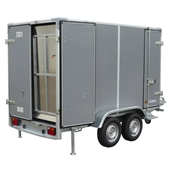 photo du produit Remorque Fourgon LIDER 38950 – 2000 kg – 2 Essieux – Freinée