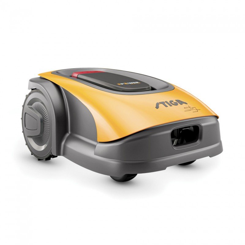 robot-tondeuse-a-batterie-g1200-1200m-stiga-1.jpg photo du produit Robot Tondeuse STIGA G 1200 – Silencieux
